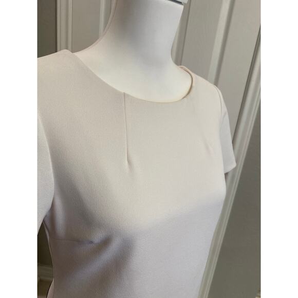 Tommy Hilfiger Framed  Scuba Crepe two Pocket Dress A-Line White & Black Size 6 - Picture 3 of 9